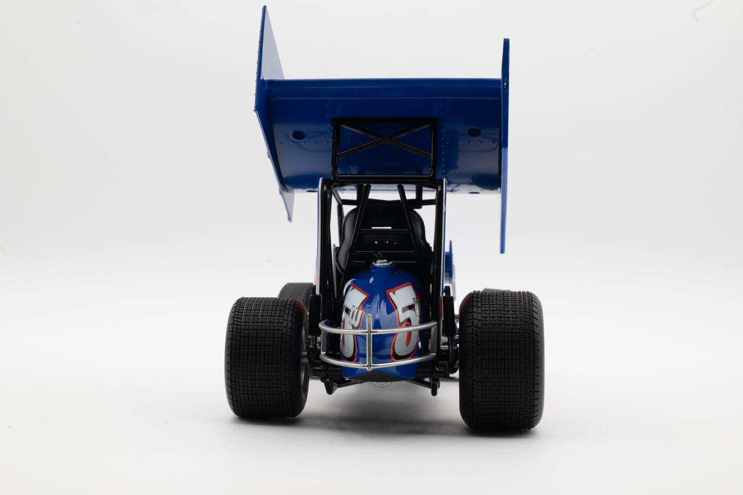 2022 Lucas Wolfe #5W Pabst Blue Ribbon Orange Crate 1:18 Scale Diecast Sprint Car