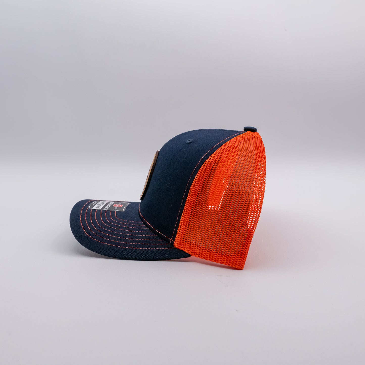 Lucas Wolfe Blue & Orange LW Trucker Hat