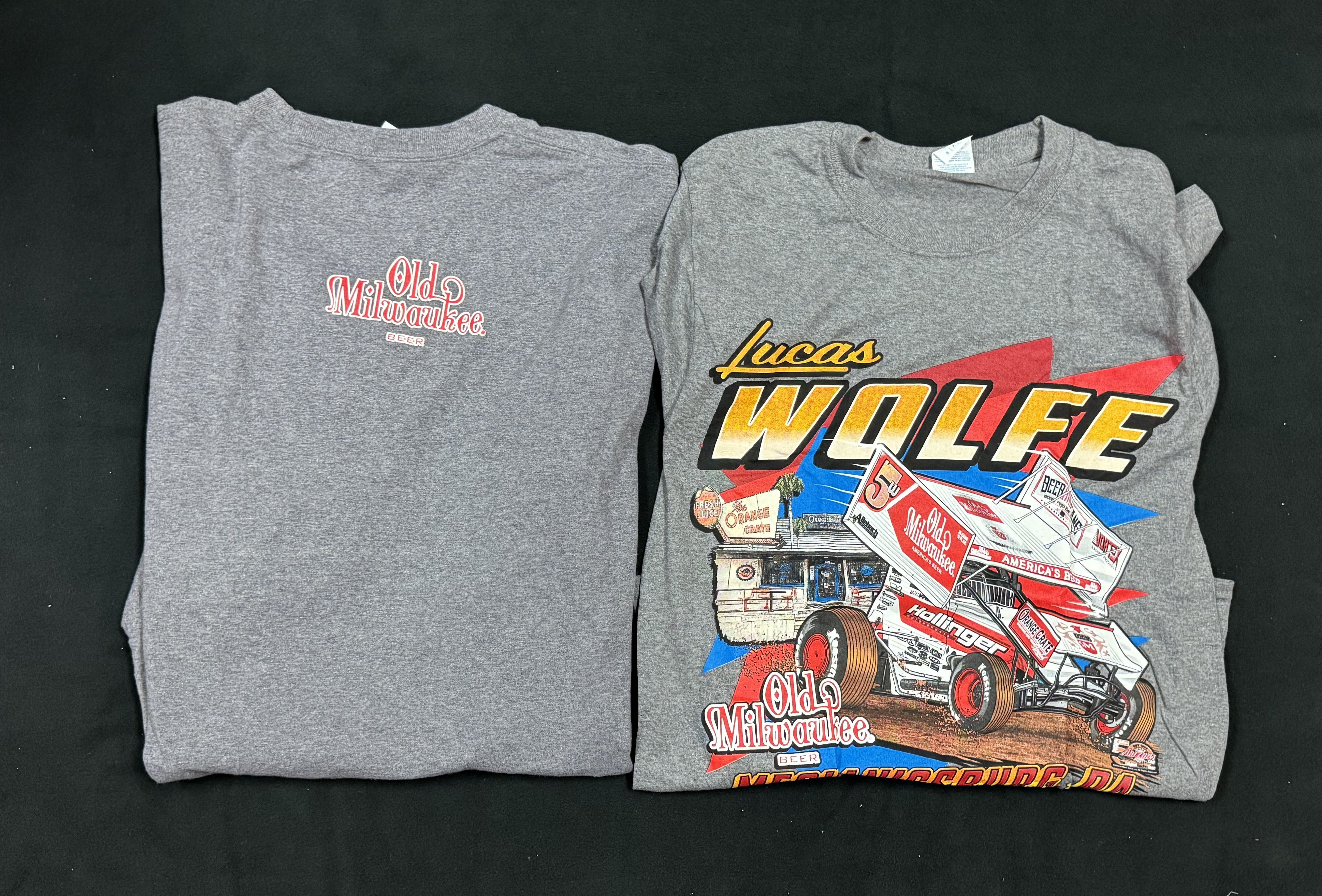 Old School Grey – Lucas Wolfe Auto Racing