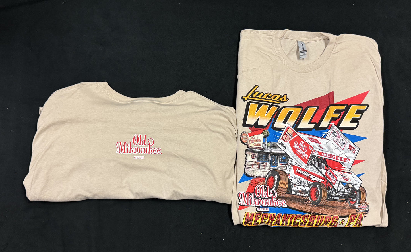 Old School Long Sleeve Tan