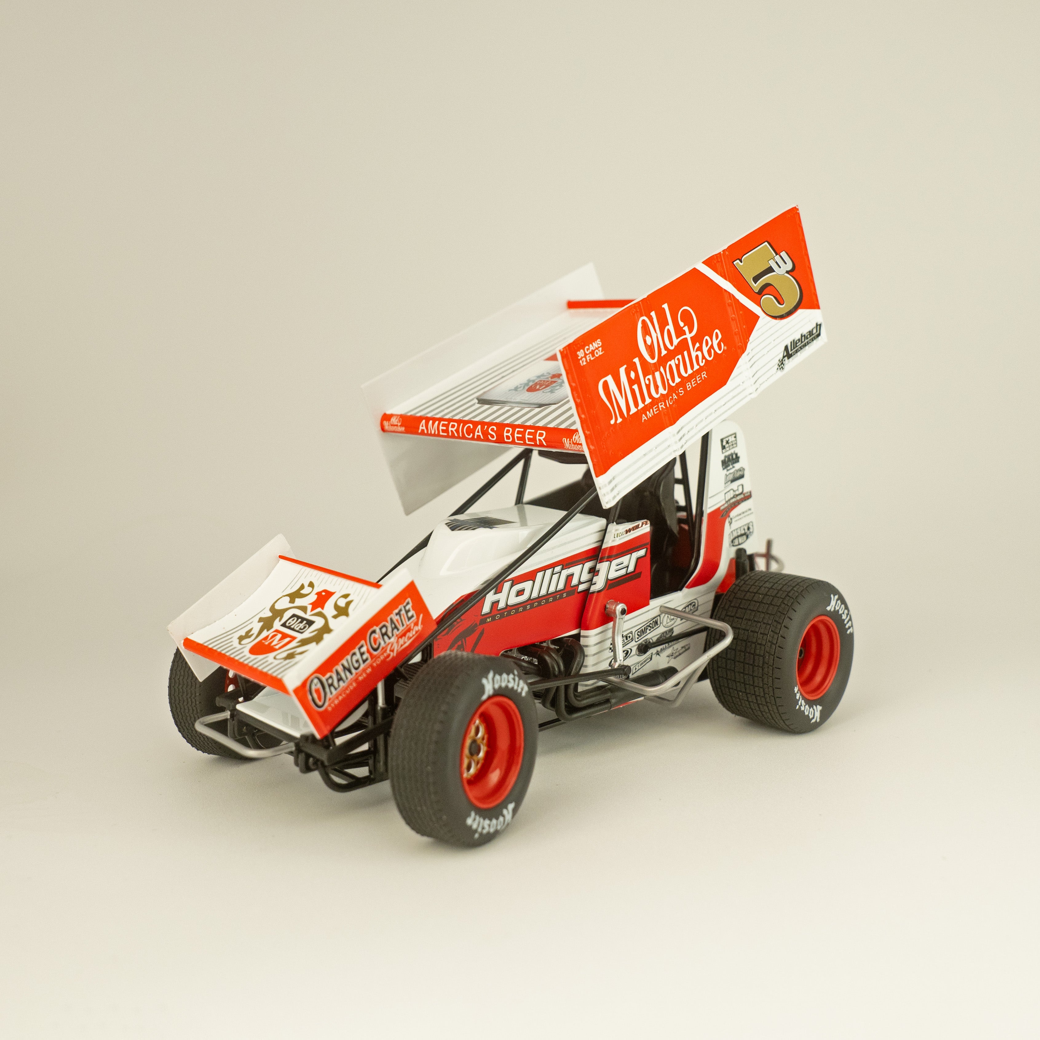 Lucas Wolfe 1:18 Scale Old Milwaukee 410 Sprint Car Model – Lucas Wolfe ...