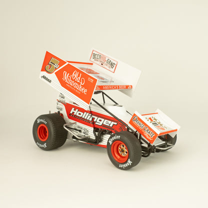 Lucas Wolfe 1:18 Scale Old Milwaukee 410 Sprint Car Model