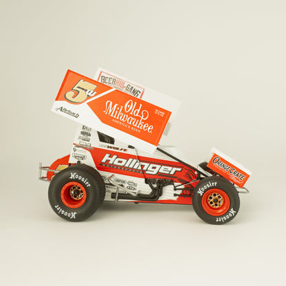 Lucas Wolfe 1:18 Scale Old Milwaukee 410 Sprint Car Model