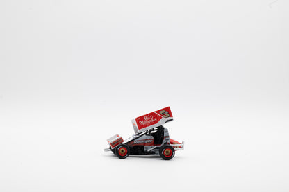 2024 Lucas Wolfe #5W Old Milwaukee Sprint Car - 1:50 Scale Diecast Model