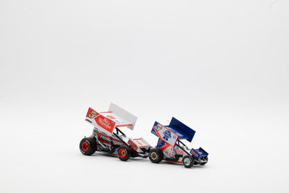 2024 Lucas Wolfe #5W Old Milwaukee Sprint Car - 1:50 Scale Diecast Model